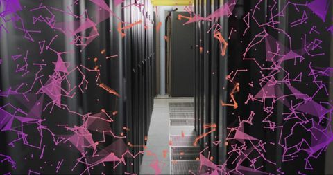 Digital data overload in a vanishing server room