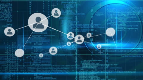 Digital Network Connections with Data Processing Overlay