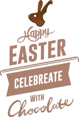 easter celebration chocolate greeting transparent - Download Free Stock Videos Pikwizard.com