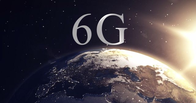 6G Technology Concept with Spinning Globe and Sun from Space - Download Free Stock Images Pikwizard.com