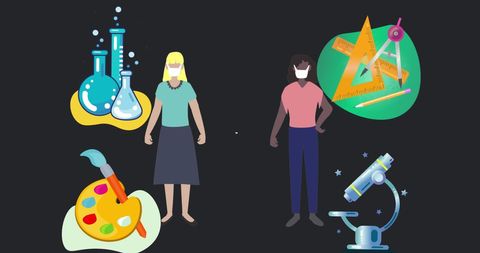 Education in the Pandemic: Creativity and Science Exploration with Masks