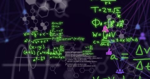 Conceptual Digital Network with Scientific Data Processing - Download Free Stock Images Pikwizard.com