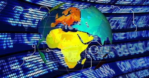 Digital Global Economy with Data Streams and Network Concepts