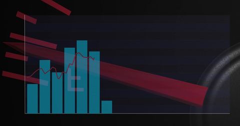 Data Visualization Over Car Panel Concept - Download Free Stock Images Pikwizard.com