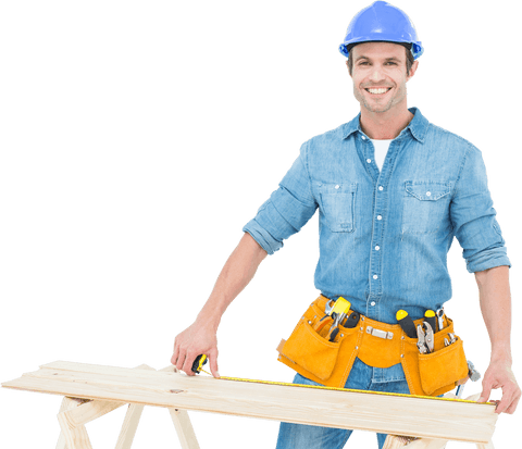 Transparent Carpenter Measuring Wooden Plank for Construction - Download Free Stock Videos Pikwizard.com