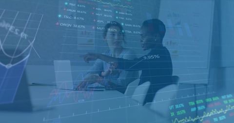 Businesswomen Analyzing Financial Charts in Technology Concord - Download Free Stock Images Pikwizard.com