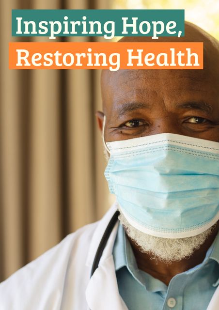 Compassionate Healthcare Hero Wearing Mask and Doctor's Uniform - Download Free Stock Videos Pikwizard.com