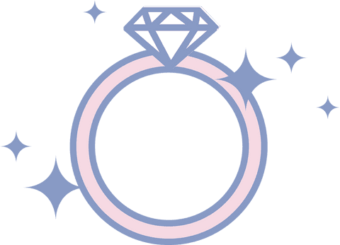 sophisticated pastel diamond ring with transparent background - Download Free Stock Videos Pikwizard.com