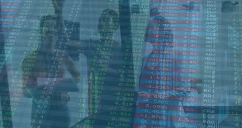 Team Collaborating on Financial Data Innovation