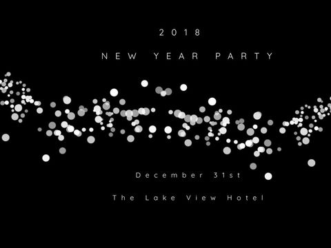 Sparkling Lights for Elegant New Year Celebration Announcement - Download Free Stock Templates Pikwizard.com
