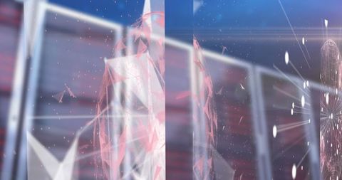 Abstract Global Network with Data Processing Over Computer Servers