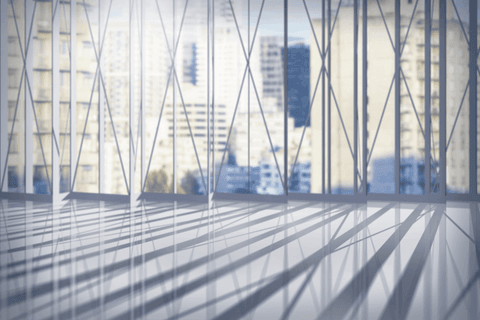 modern cityscape view through transparent windows - Download Free Stock Videos Pikwizard.com