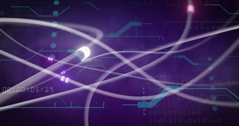 Futuristic Concept of Digital Data Network Processing - Download Free Stock Images Pikwizard.com