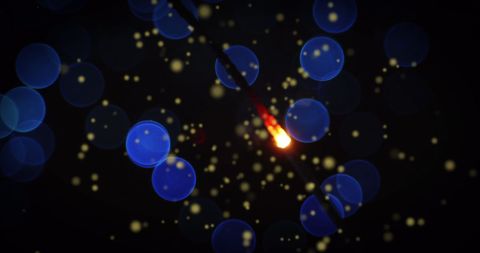 Vivid Firework Display Against Night Sky Celebration Concept - Download Free Stock Images Pikwizard.com