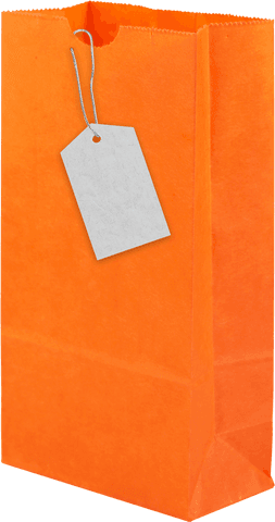transparent orange shopping bag with tag mockup for branding - Download Free Stock Videos Pikwizard.com