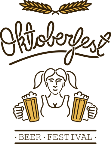 oktoberfest beer festival logo on transparent background - Download Free Stock Videos Pikwizard.com
