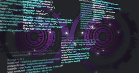 Digital Interface with Futuristic Data Scanning Concept - Download Free Stock Images Pikwizard.com
