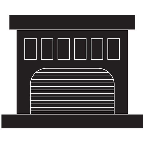 transparent architectural icon black building silhouette - Download Free Stock Videos Pikwizard.com