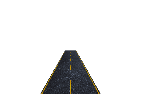transparent street with yellow lines illustration for travel design - Download Free Stock Videos Pikwizard.com