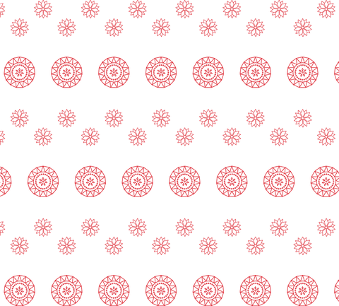 seamless red circular pattern on transparent background - Download Free Stock Videos Pikwizard.com