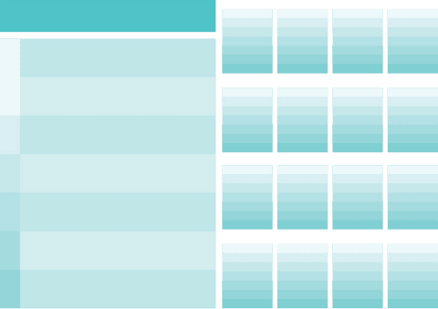 transparent table grid layout with blue details - Download Free Stock Videos Pikwizard.com