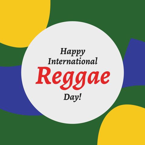 colorful international reggae day celebration design - Download Free Stock Templates Pikwizard.com