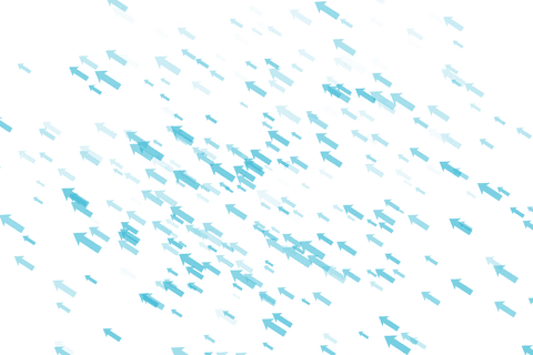 Blue Arrows on Transparent Background Reflecting Goal Pursuit - Download Free Stock Videos Pikwizard.com