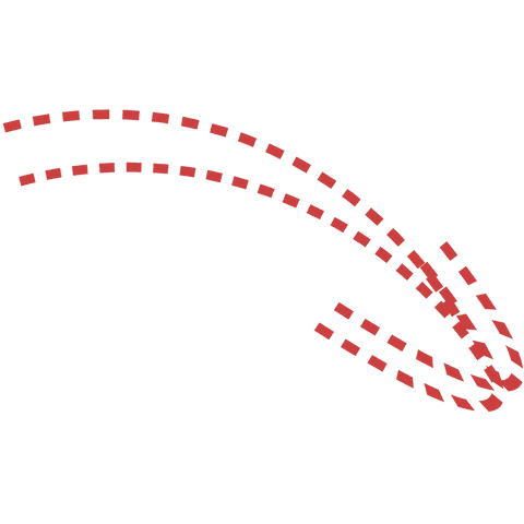 red dotted arrow illustration on transparent background - Download Free Stock Videos Pikwizard.com
