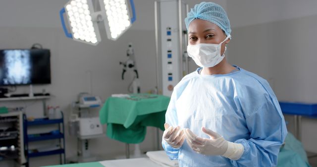 Confident Surgeon in Surgical Room Preparing for Surgery - Download Free Stock Images Pikwizard.com