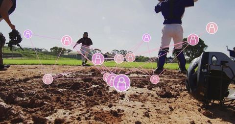 Innovative Sports Tech in Baseball with Network Visualization