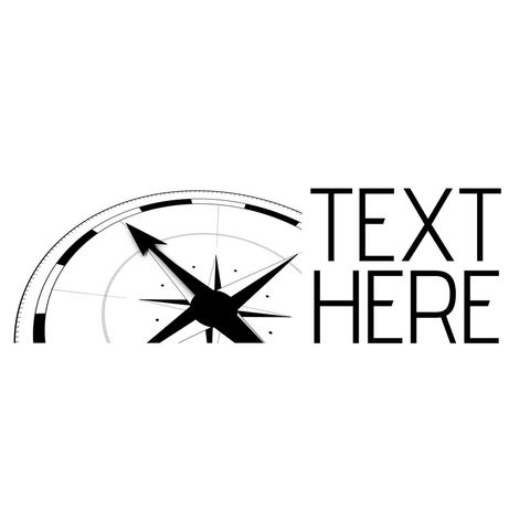 minimalist compass design symbolizing exploration and guidance - Download Free Stock Templates Pikwizard.com
