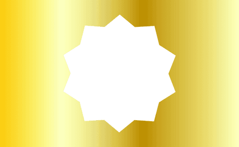 Transparent Geometric Star Shape on Gradient Gold Background - Download Free Stock Videos Pikwizard.com
