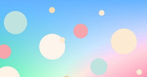 colorful dots floating on gradient background - Download Free Stock Images Pikwizard.com