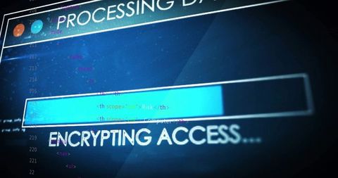 Digital Interface Showing Data Processing for Cybersecurity - Download Free Stock Images Pikwizard.com