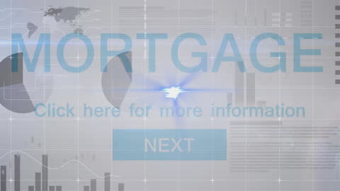 Mortgage Financial Data Processing with Digital Overlay