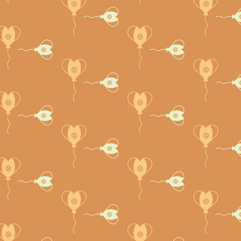 Orange Balloons Pattern on Transparent Background - Download Free Stock Videos Pikwizard.com