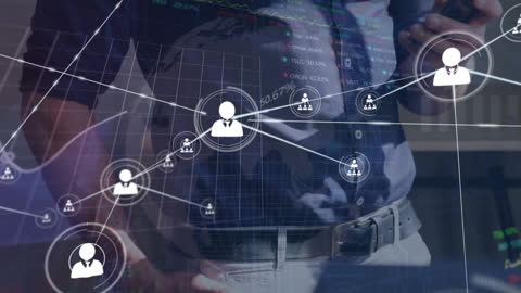 Digital Networking and Stock Exchange Visualization