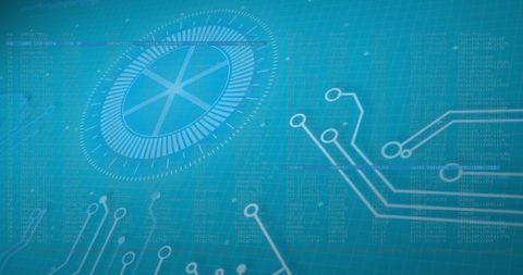 Futuristic Digital Interface with Global Connections Concept - Download Free Stock Images Pikwizard.com