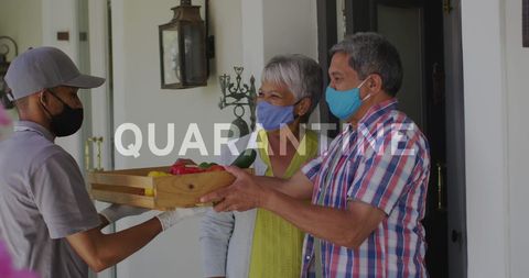 Food delivery to seniors during quarantine