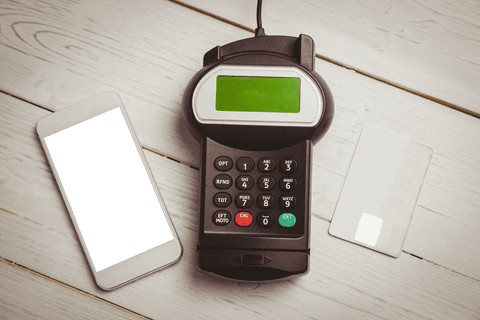secure wireless payment: terminal, smartphone, and credit card on transparent table - Download Free Stock Videos Pikwizard.com
