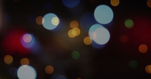 Colorful Out of Focus Christmas Fairy Lights Bokeh - Download Free Stock Images Pikwizard.com