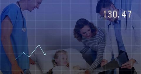 Pediatric care and patient monitoring in hospital setting