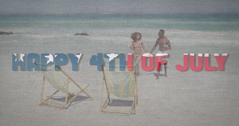 Happy 4th of July Beach Walk