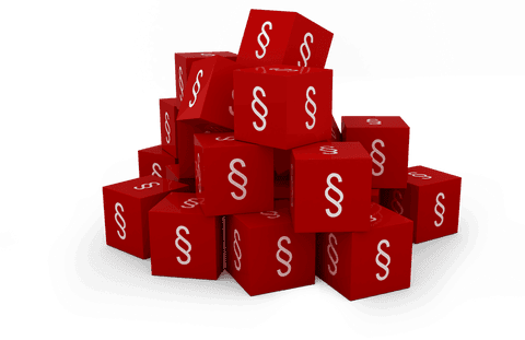 transparent stack of red blocks with section symbol design - Download Free Stock Videos Pikwizard.com
