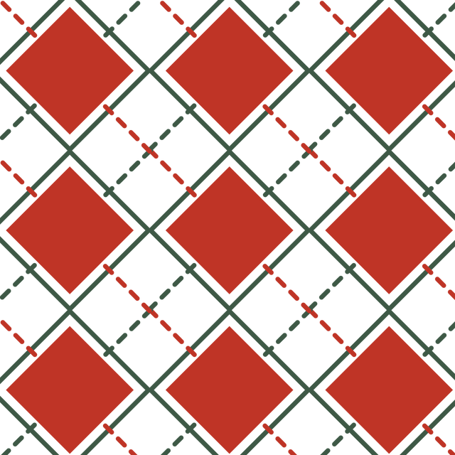 Red Diamonds on Green Lines Transparent Pattern - Download Free Stock Videos Pikwizard.com