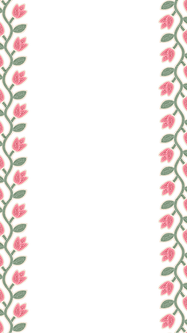 floral border transparency with red blossoms green leaves - Download Free Stock Videos Pikwizard.com