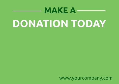 Motivational Fundraising Call to Action - Download Free Stock Templates Pikwizard.com
