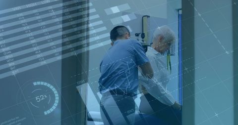 Innovative healthcare technology in modern clinic