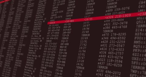 Data Processing on Technological Computer Screen - Download Free Stock Images Pikwizard.com