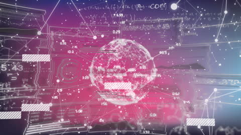 Global Data Network with Digital Interface and Connections